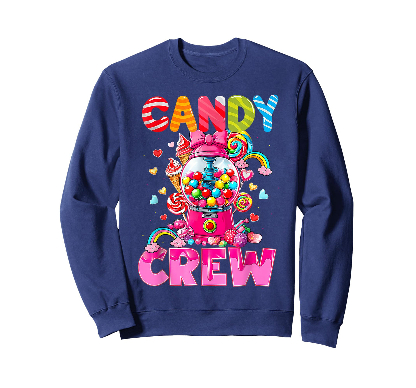 Candy Crew Candy Costume Women Candy Land Kids Sweetie T-Shirt