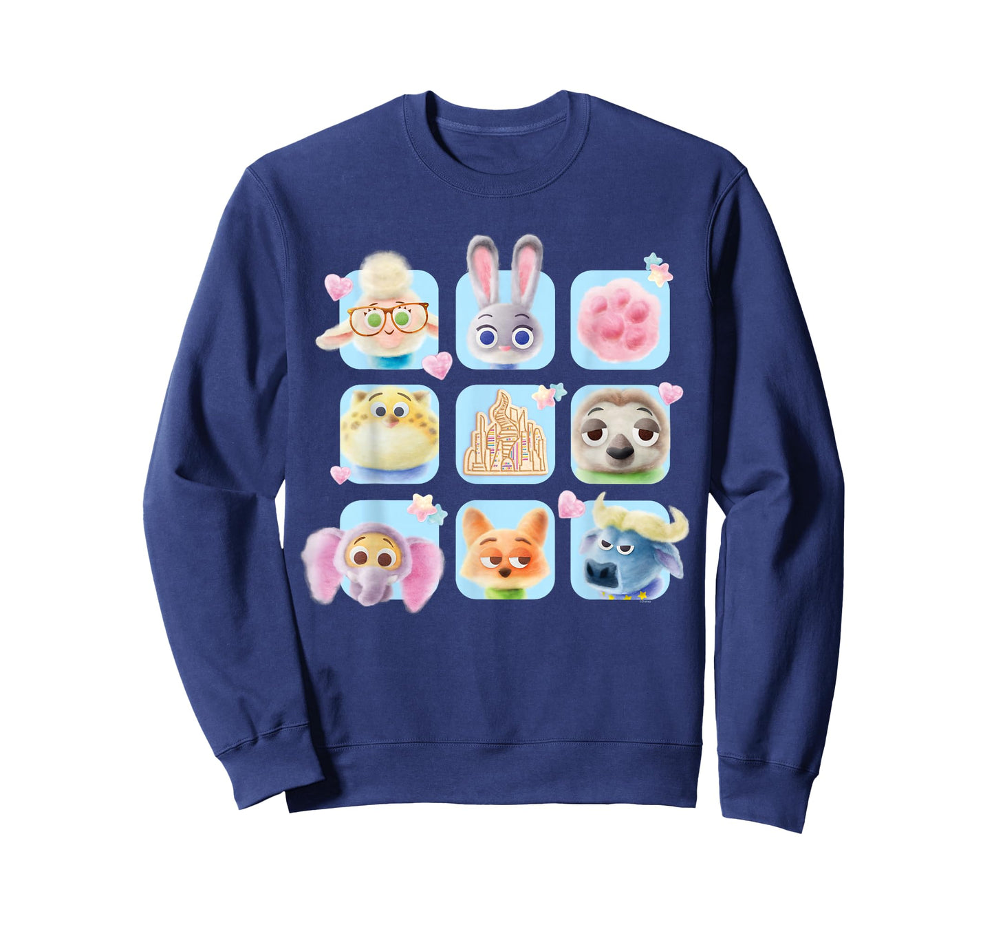 Disney Zootopia Cute Cotton Candy Friends T-Shirt