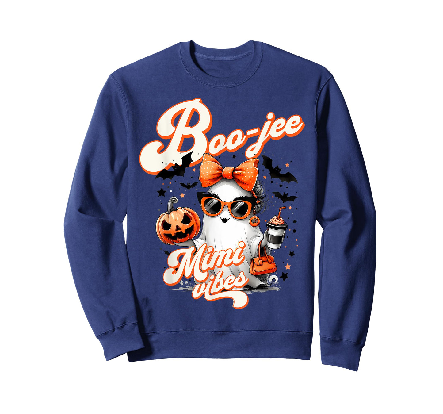 Cute Halloween Costume Boo jee Mimi Halloween Adult Women T-Shirt