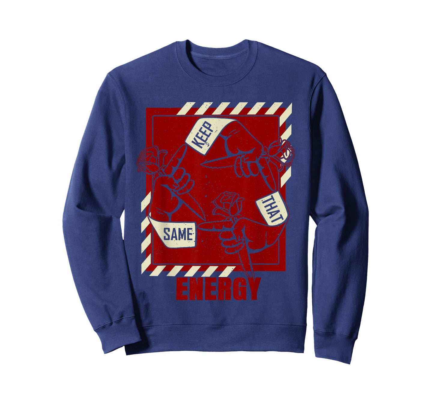 Maroon Burgundy Keep That Same Energy Burgundy Graphic T-Shirt
