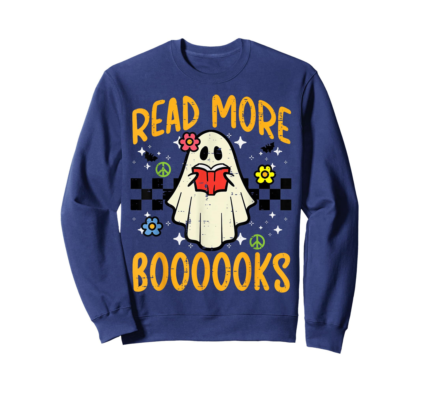 Halloween Read More Books Retro Costume Teacher Women Girls T-Shirt