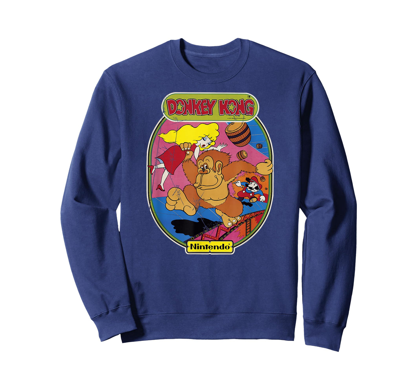 Nintendo Donkey Kong Mario Retro Art Graphic T-Shirt T-Shirt