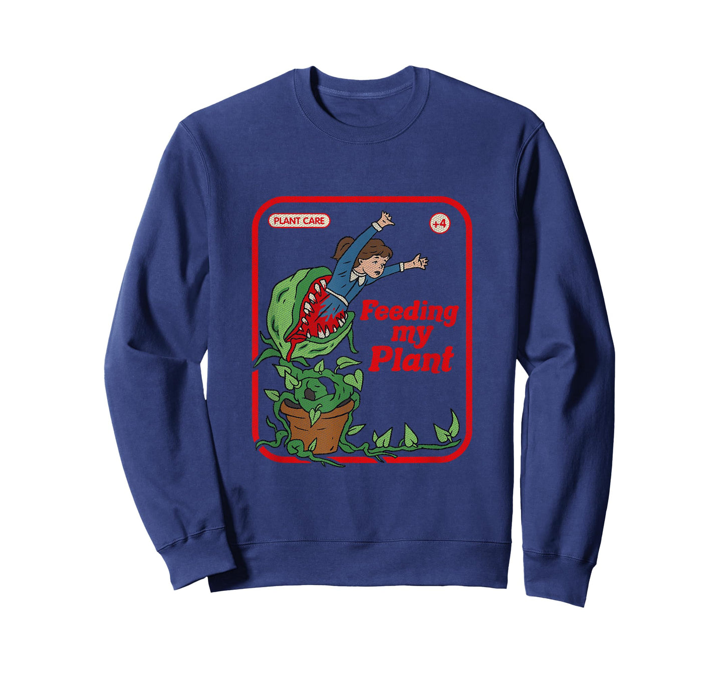 Feeding My Plant Occult Horror Goth Vintage Childgame T-Shirt