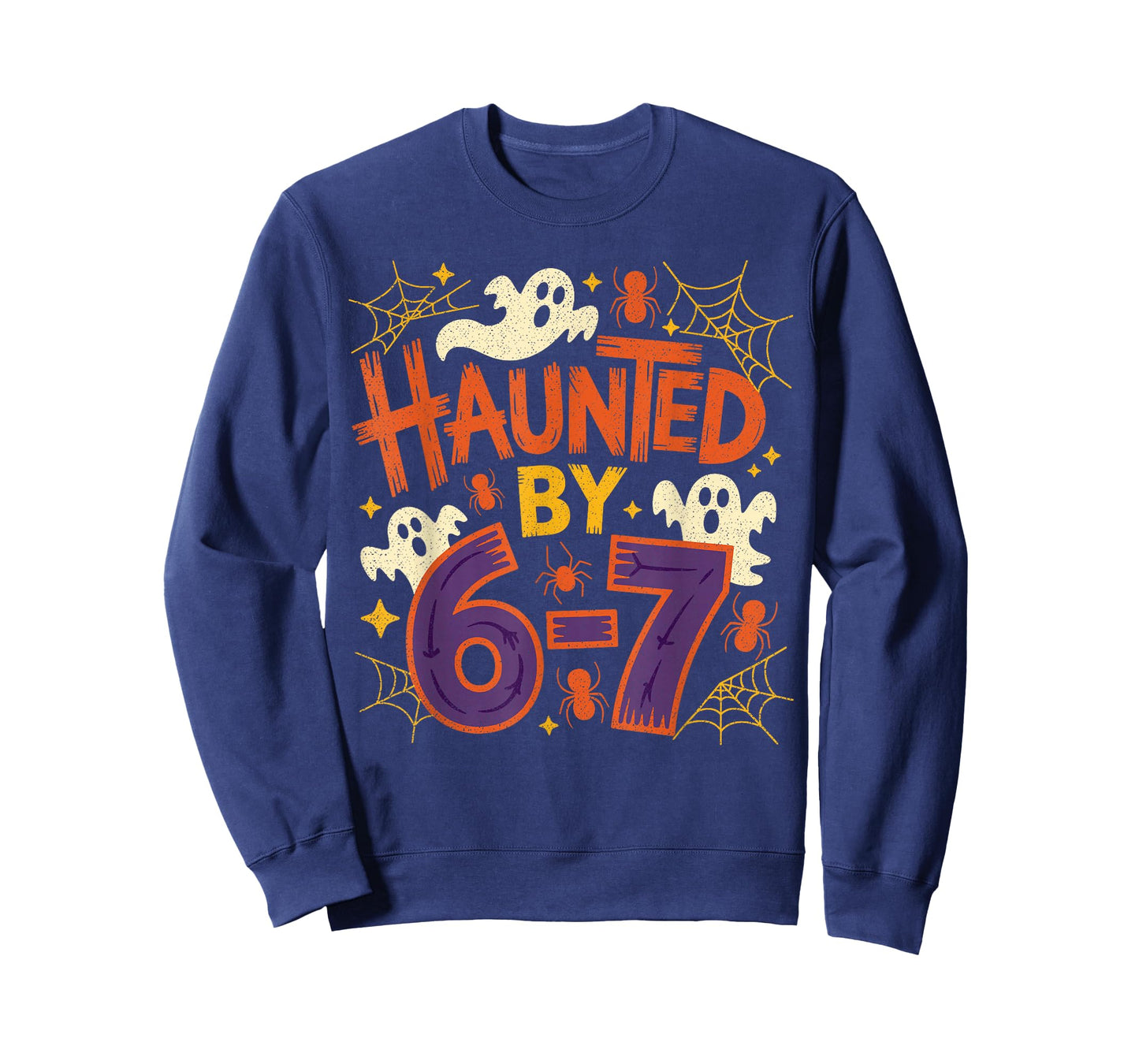 67 Teacher Halloween Ghost Six Seven Meme Math Equation Bruh T-Shirt