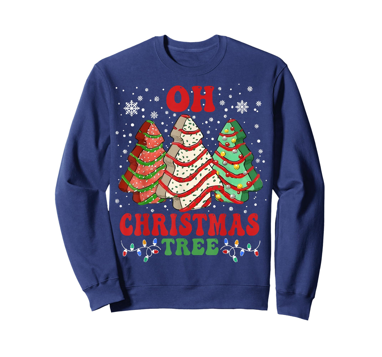 Oh Christmas Tree Cakes Debbie Funny Christmas T-Shirt