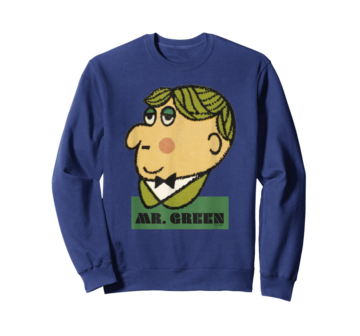 Clue Halloween Mr. Green Big Face T-Shirt