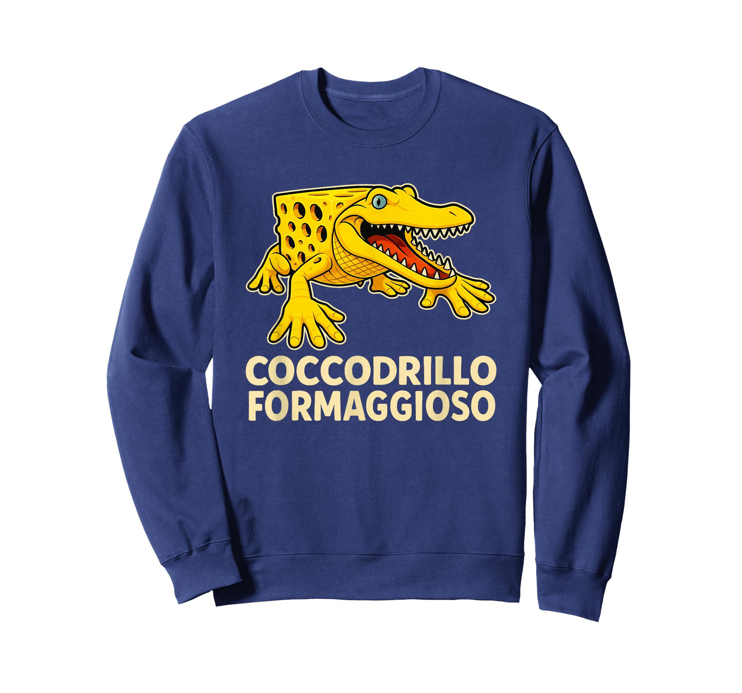 Coccodrillo Formaggioso - Cheese Crocodile Brainrot Kid Meme T-Shirt