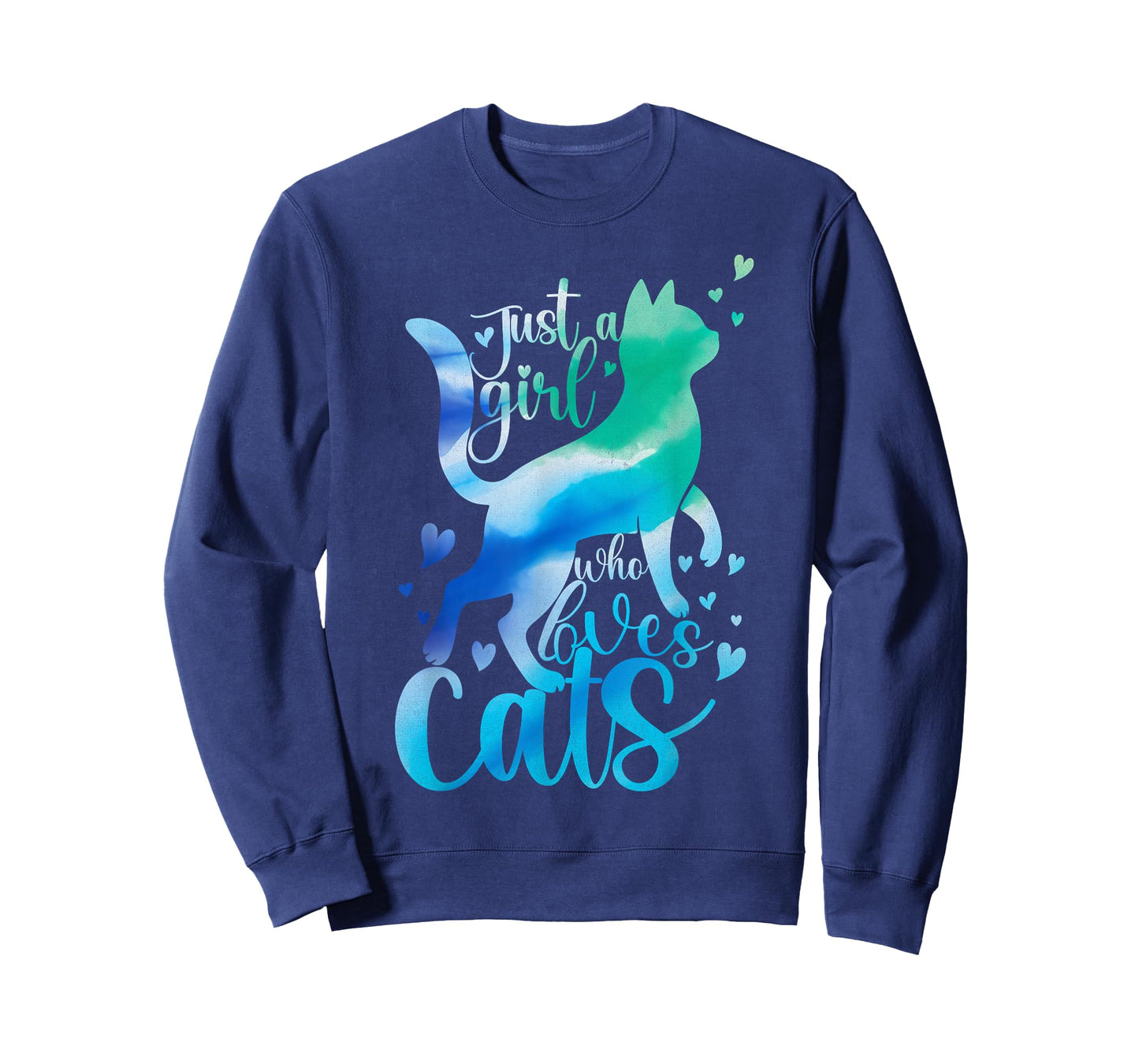 Kitty Just A Girl Who Loves Cats Cute Cat Lover Meow Pet Cat T-Shirt