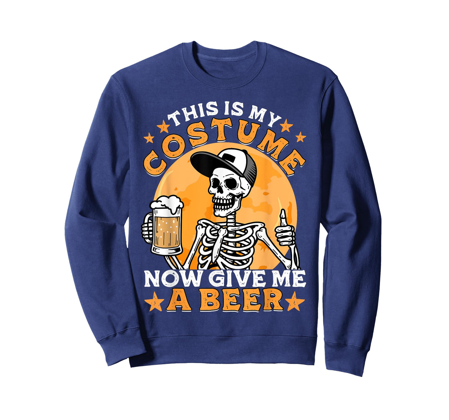 This is My Costume Give Me Funny Skeleton Halloween Dad Men T-Shirt