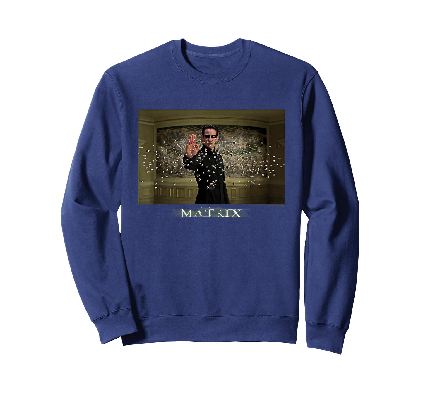 The Matrix Neo Stopping Bullets Frame Panel T-Shirt