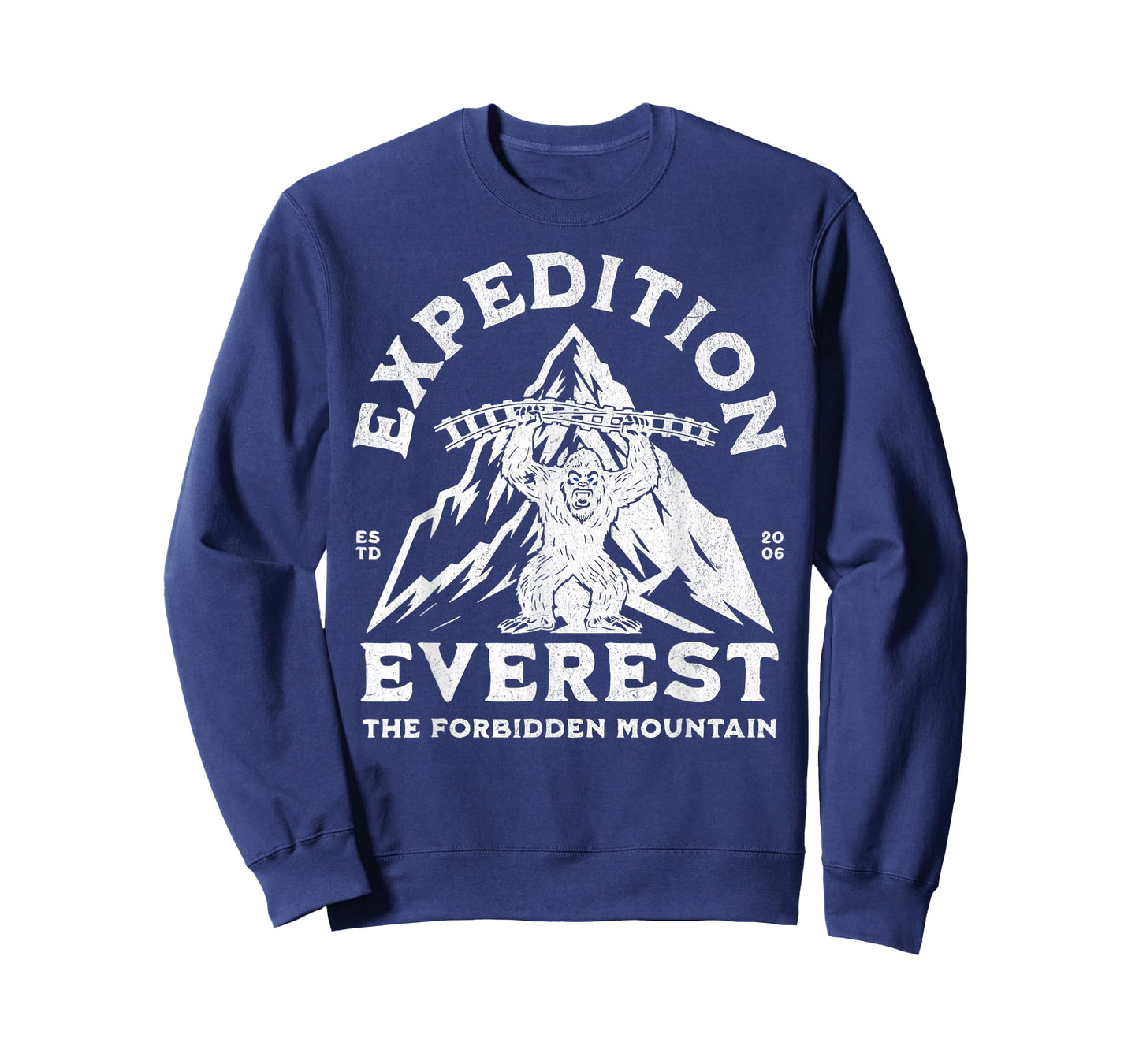 Expedition Everest, Yeti Snow Monster, Roller Coaster Ride T-Shirt