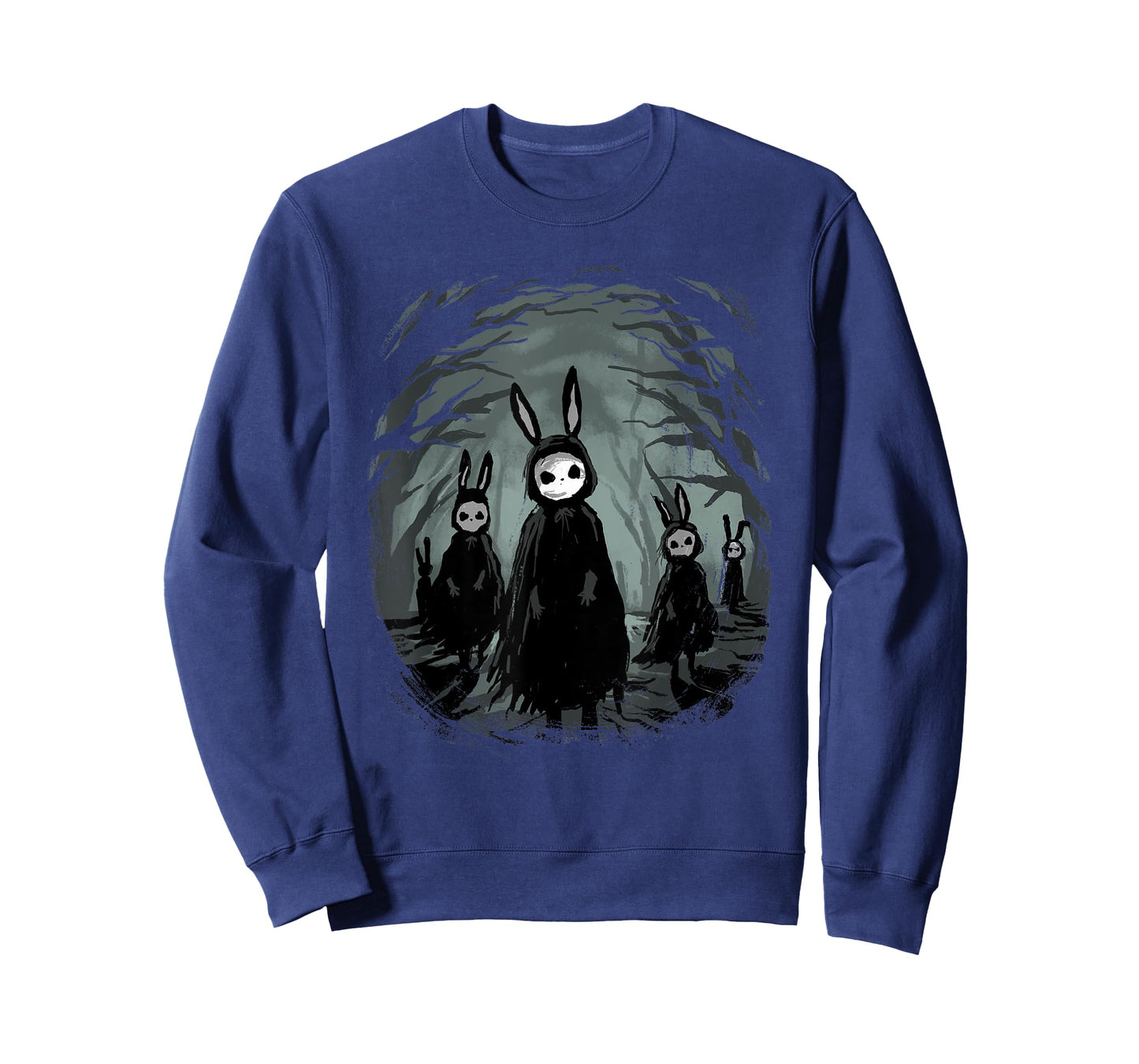 Gothic Shirt Creepy Bunny Goth Rabbit Evil Bunnies Weirdcore T-Shirt