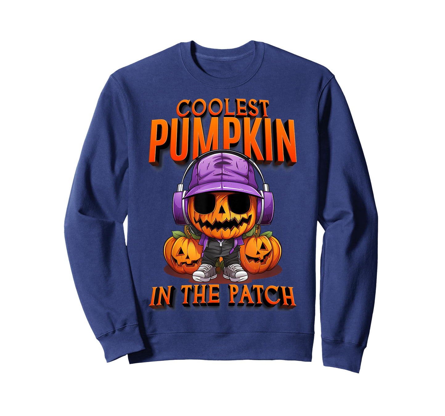Coolest Pumpkin In The Patch Kids Toddler Boys Halloween T-Shirt