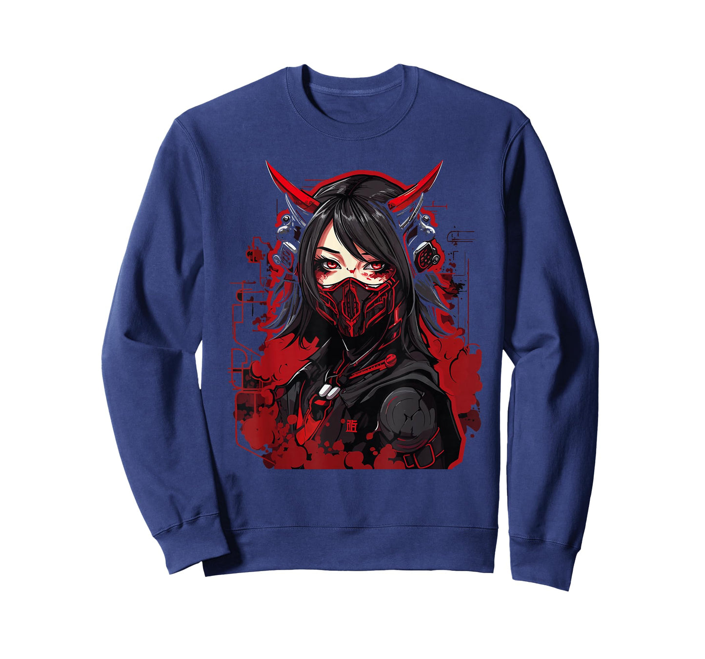 Anime Girl Gothic Waifu Japanese Aesthetic Kawaii Otaku T-Shirt
