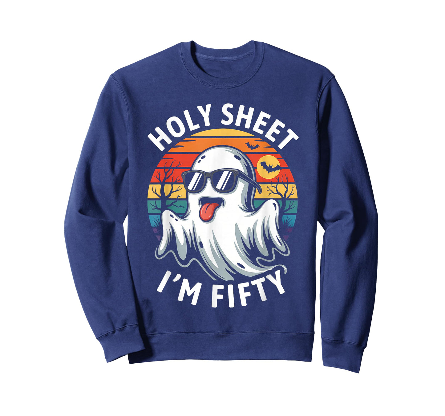 Birthday Halloween 50th Ghost Holy Sheet I'm Fifty T-Shirt