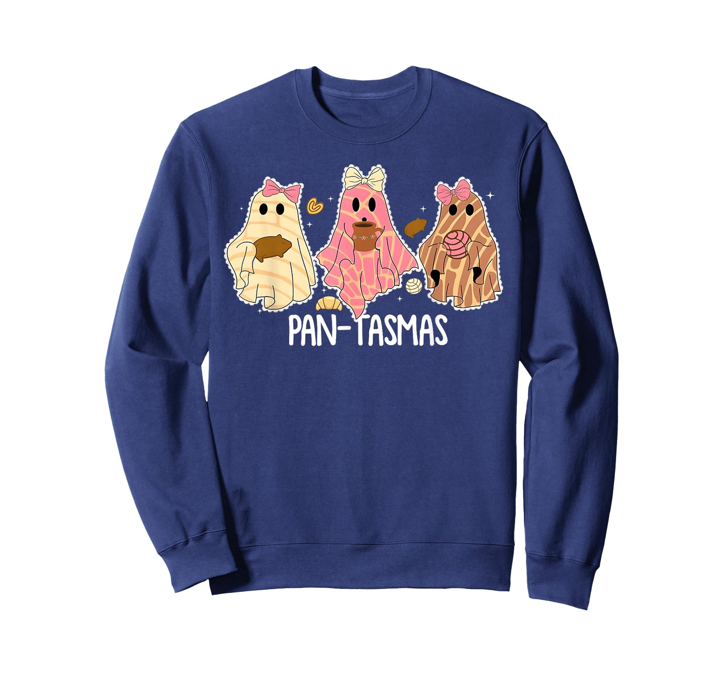 Pantasmas Conchas Ghost Halloween Mexican Girl Women Kids T-Shirt