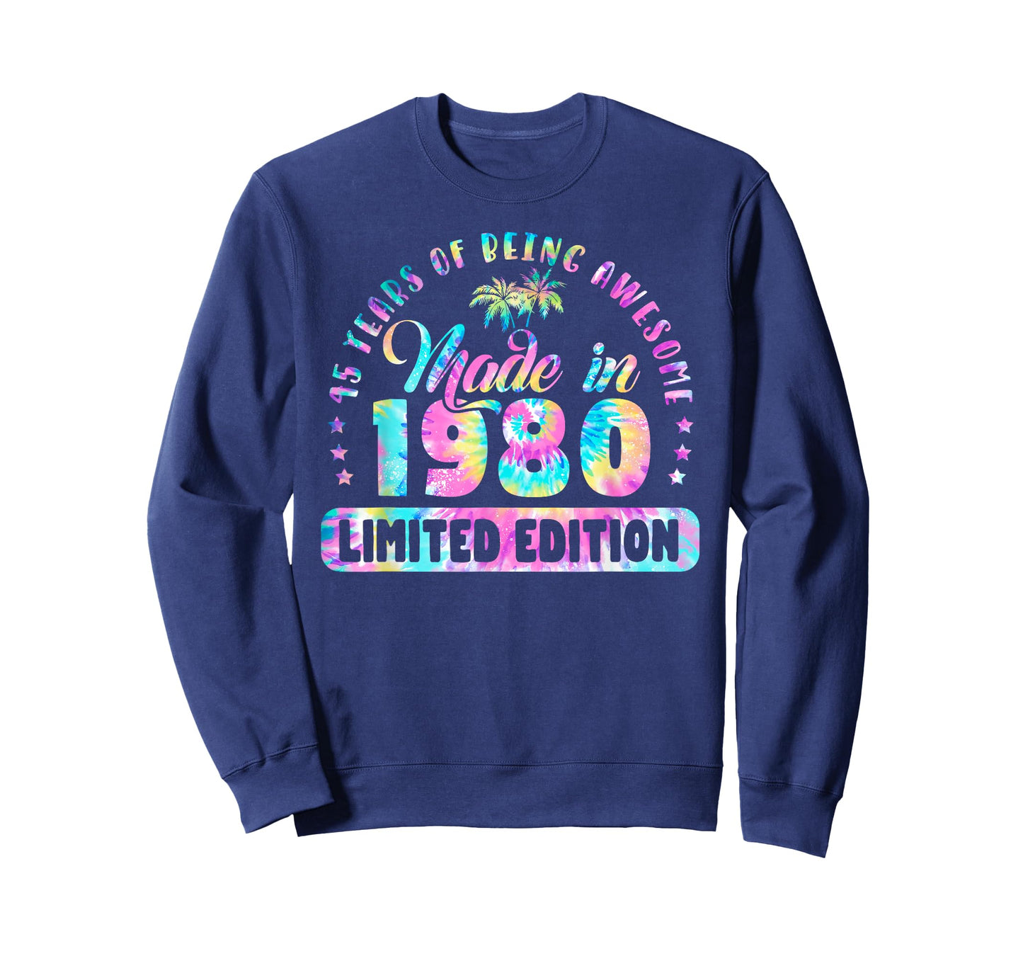 Made In 1980 Limited Edition 45 Birthday Gifts 45 Year Old T-Shirt