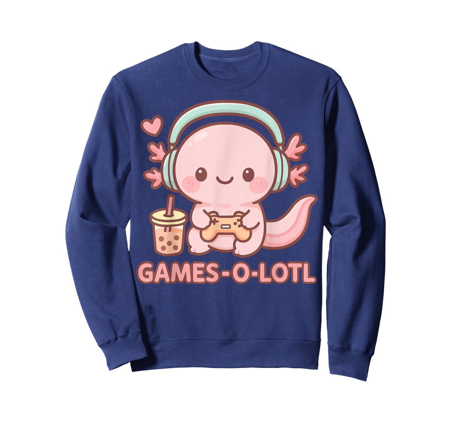 Gamesolotl Axolotl Gamer Gaming Anime T-Shirt