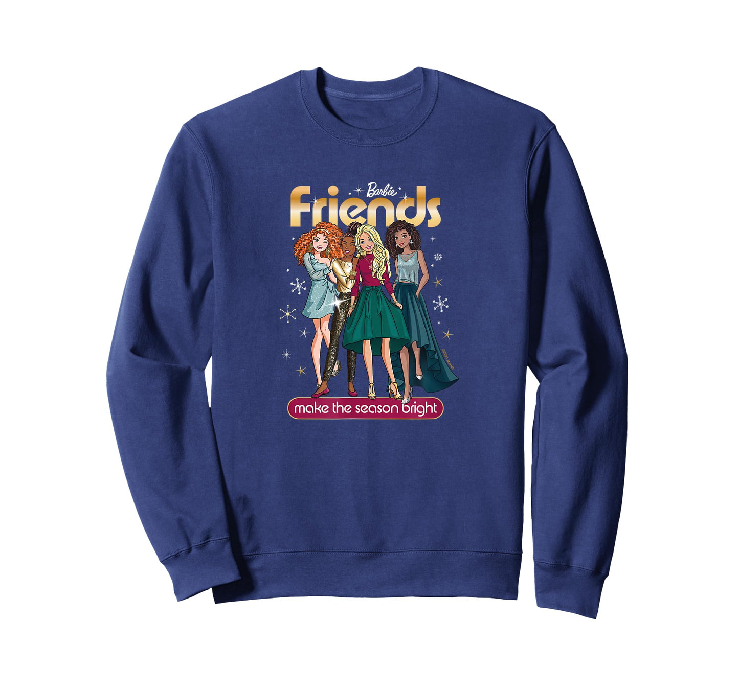 Barbie - Christmas - Friends Season Bright T-Shirt