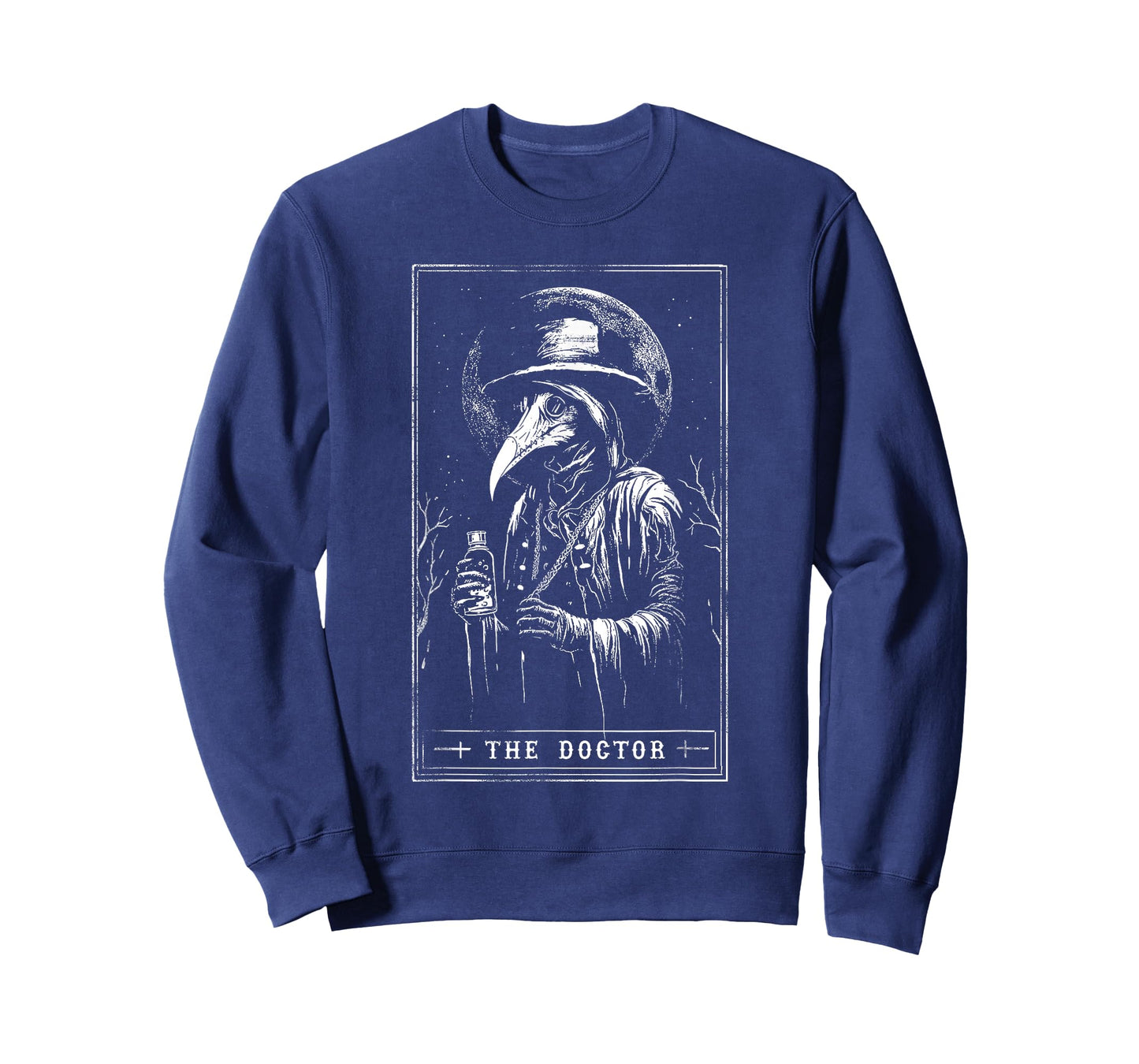 Plague Doctor Tarot Card Shirt Horror Death Occult Satanic T-Shirt