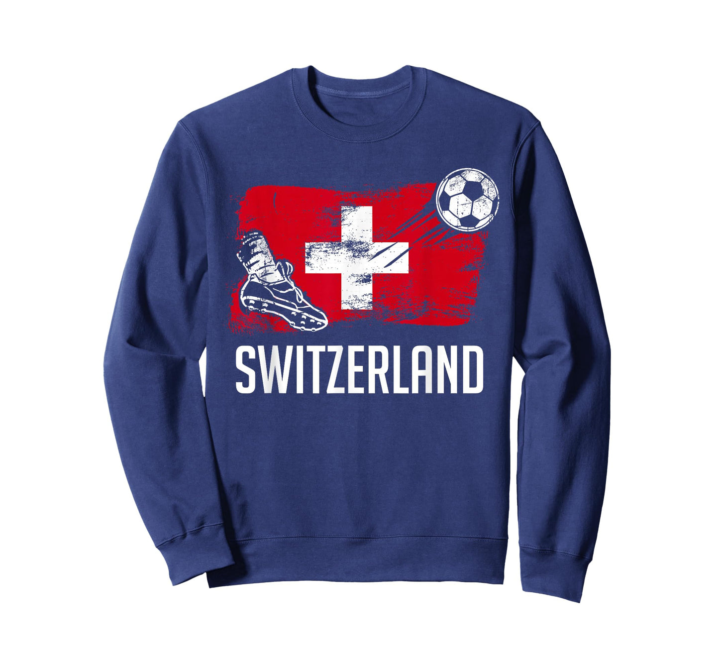 Switzerland Flag Jersey Swiss Soccer Team Swiss T-Shirt