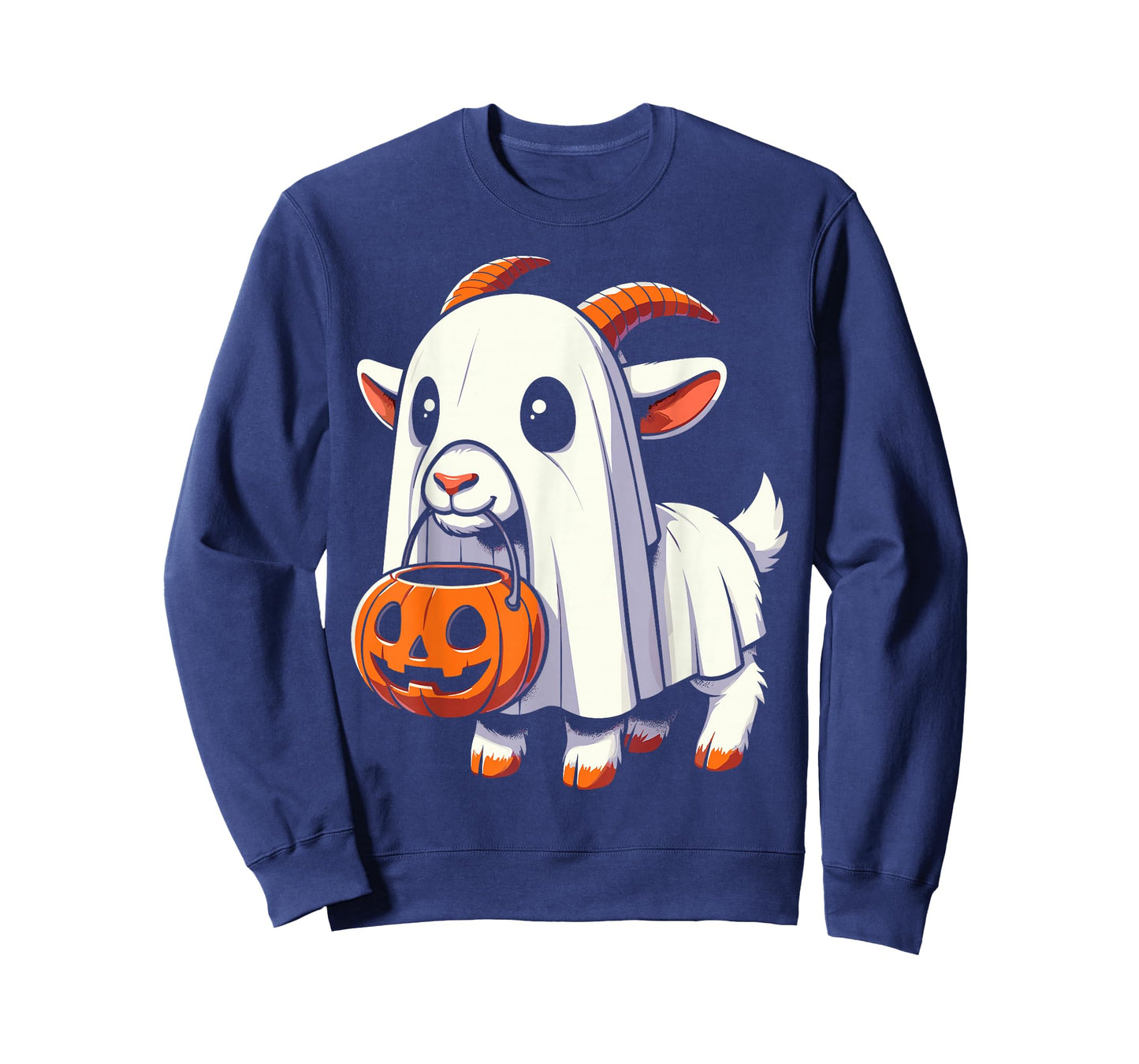Halloween Cute Goat Ghost T-Shirt