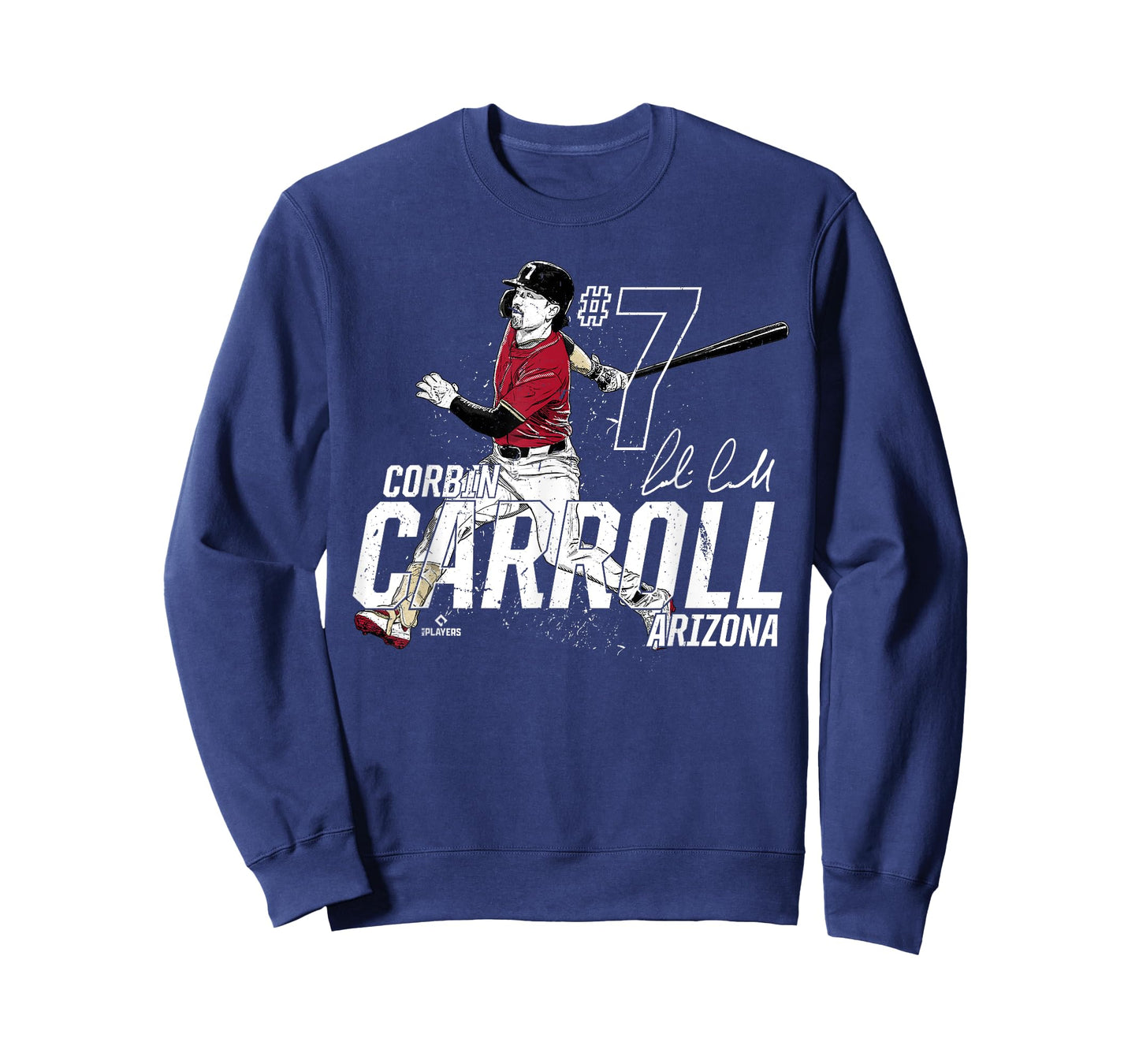 Dynamic Pose Corbin Carroll Arizona Baseball MLBPA T-Shirt