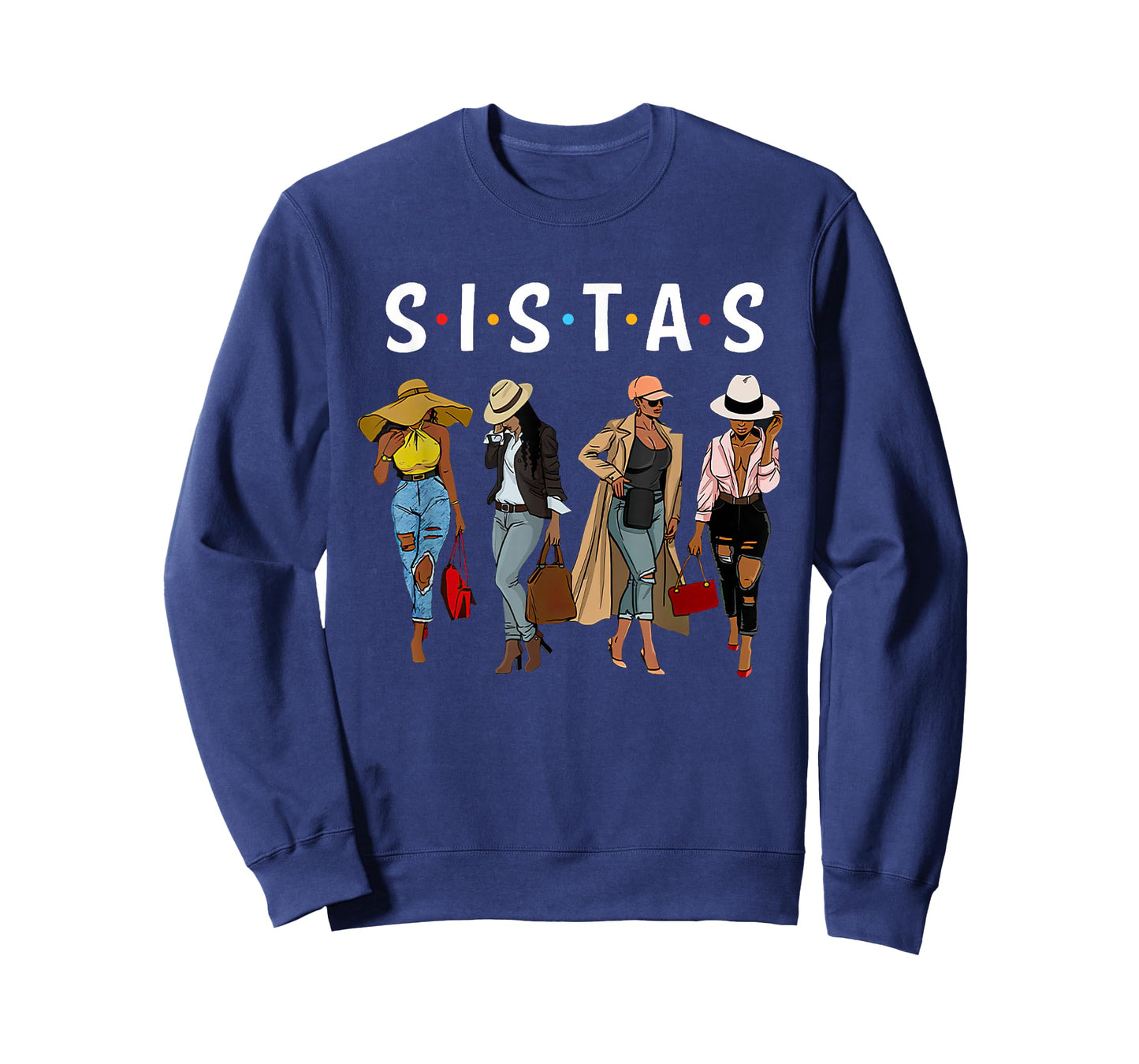 Sistas Afro Women Together Women Women Birthday T-Shirt