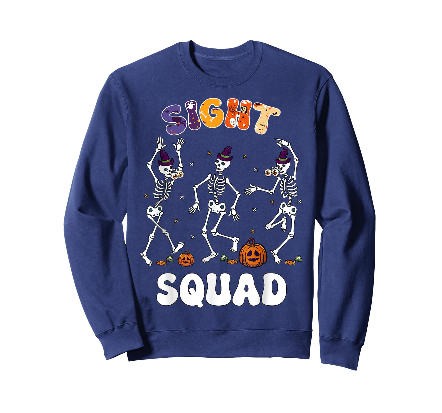 Sight Squad Ghost Witch Hat Halloween Optometrist Optometry T-Shirt