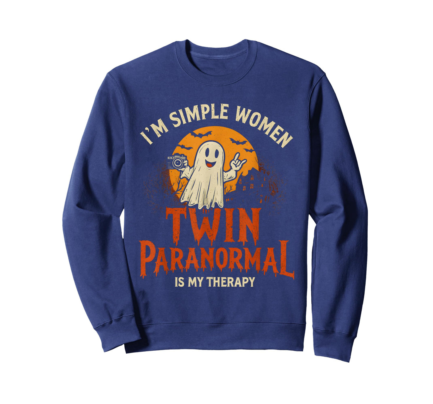 I'm a Simple Woman Twin Paranormal is My Therapy Gosh T-Shirt