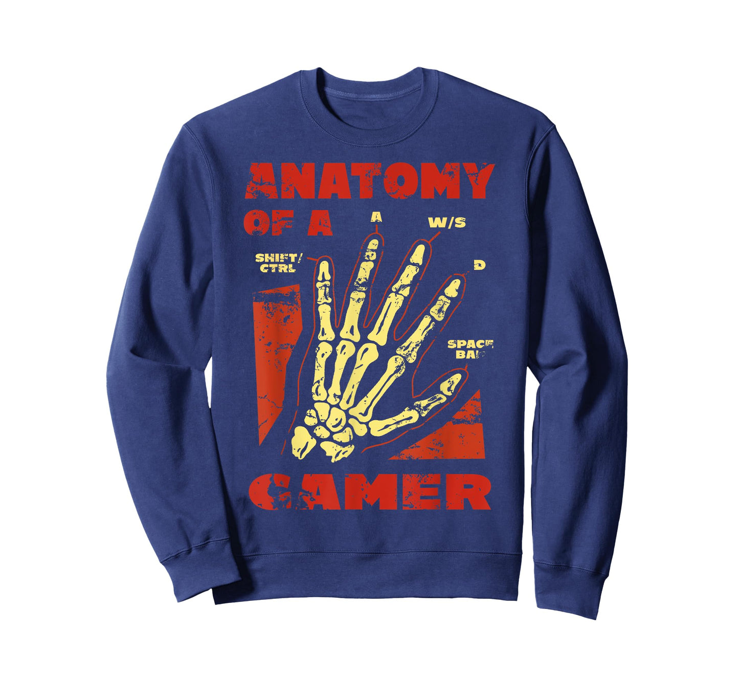 Anatomy of a Gamer Video Game Player Gamer T-Shirt