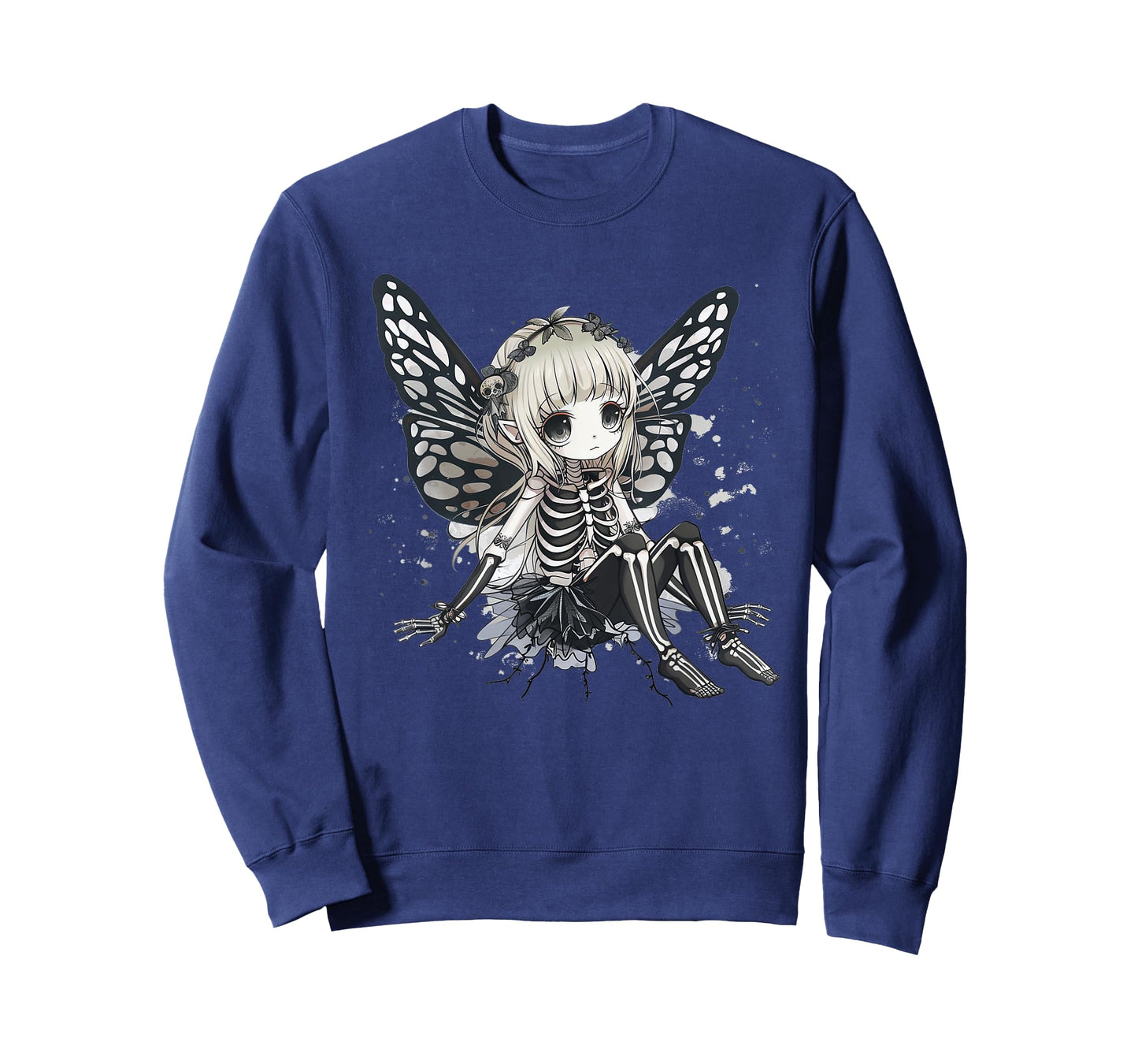 Skeleton Fairy Anime Goth Kawaii T-Shirt
