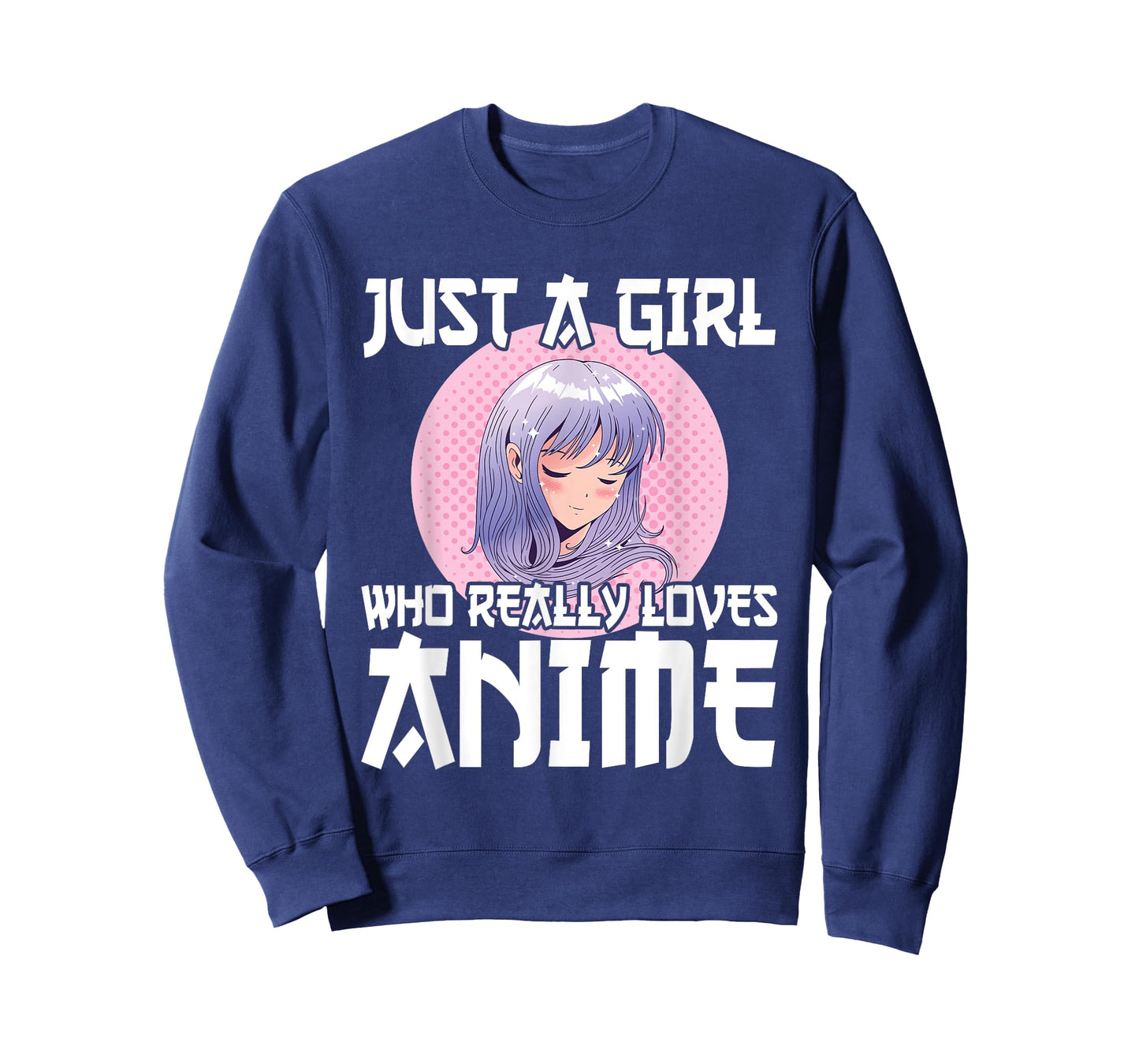 Anime Girl Merch Otaku Gift Just A Girl Who Loves Anime T-Shirt