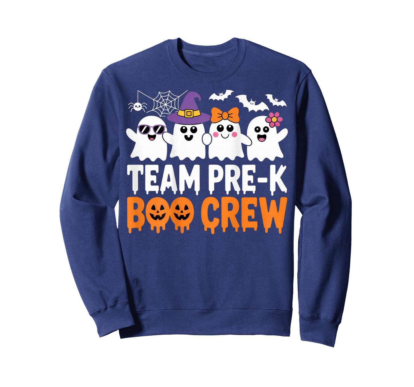 Team Pre-K Boo Crew Cute Halloween Ghosts For Teachers T-Shirt