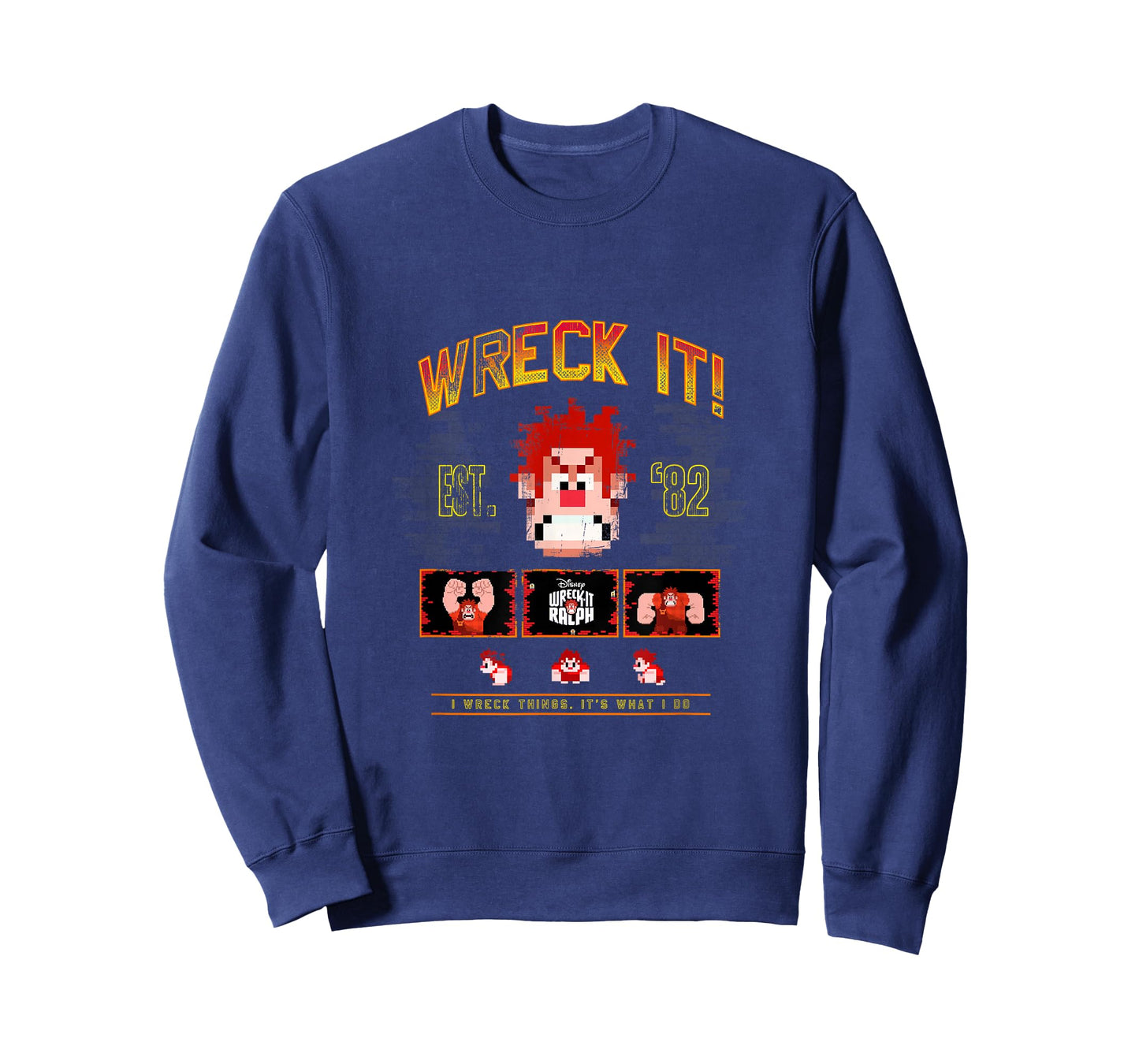 Disney Wreck-It Ralph Wreck It! Est. '82 Vintage Video Game T-Shirt