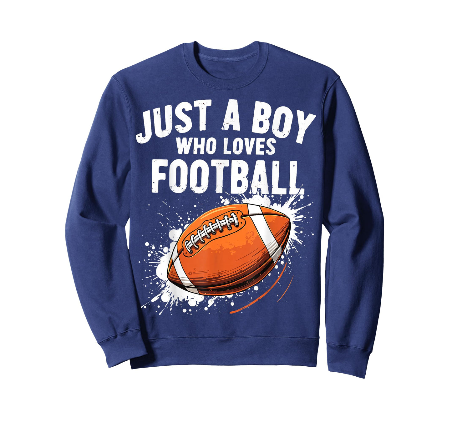 Just A Boy Who Loves Football American Football T-Shirt