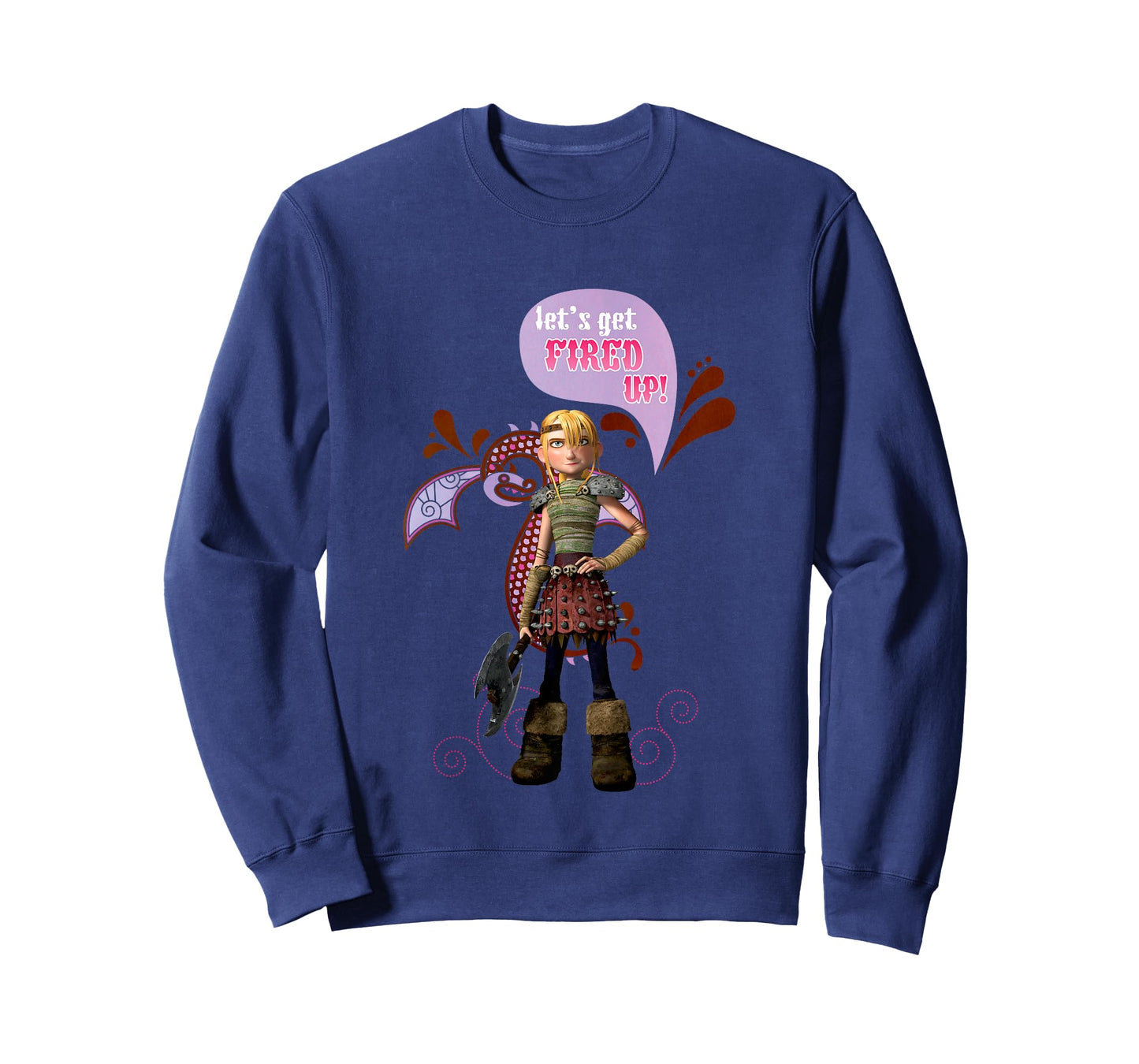 DreamWorks' Dragons: Let's Get Fired Up! Astrid T-Shirt T-Shirt