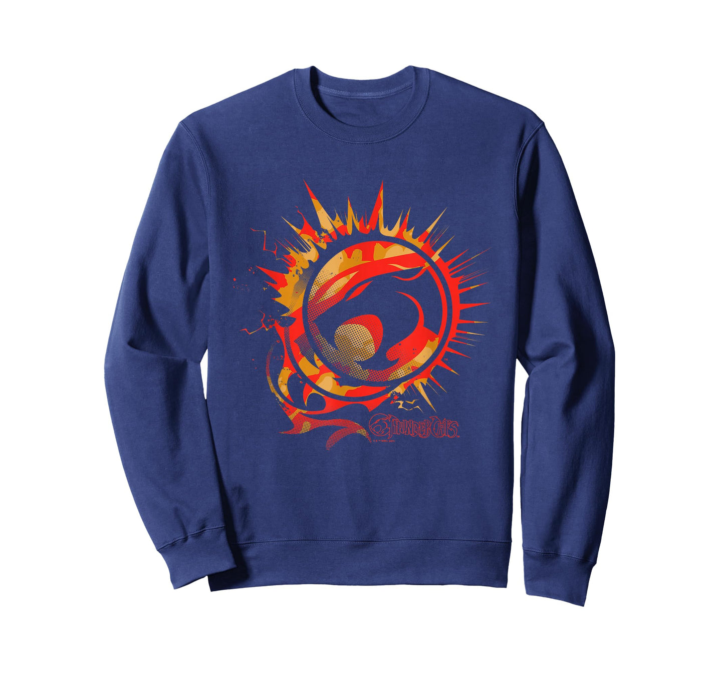 ThunderCats Logo on Fire T-Shirt