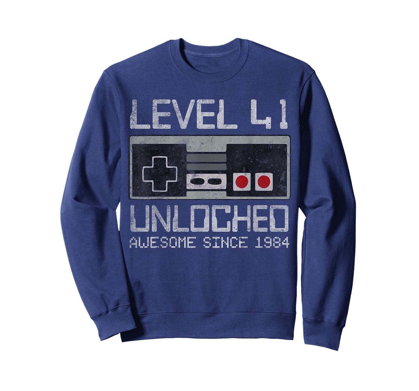 Level 41 Unlocked 41st Birthday 41 Year Old Video Gamer Men T-Shirt