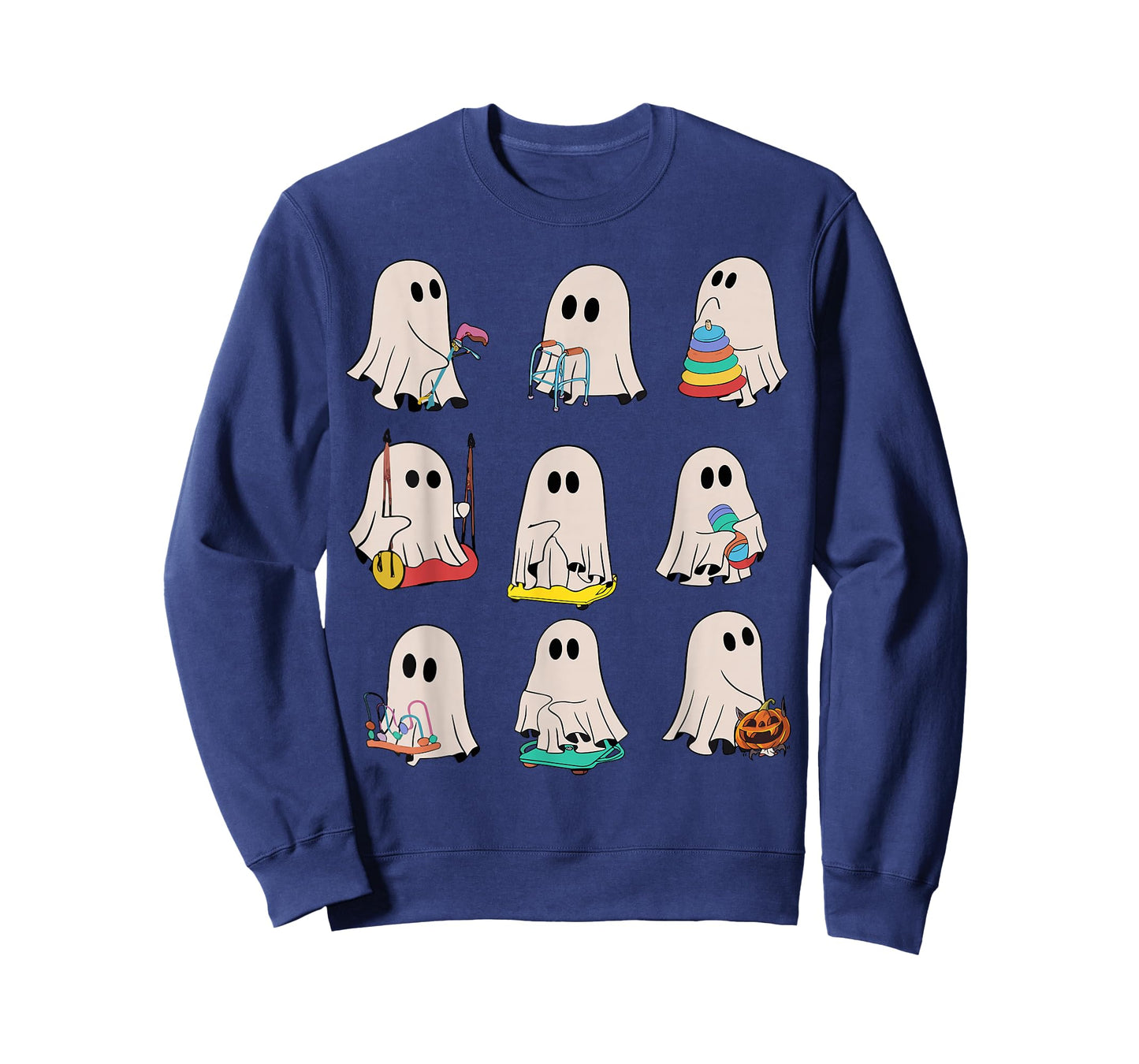 Occupational Therapy Halloween OT Ghost Boo Speech Therapy T-Shirt