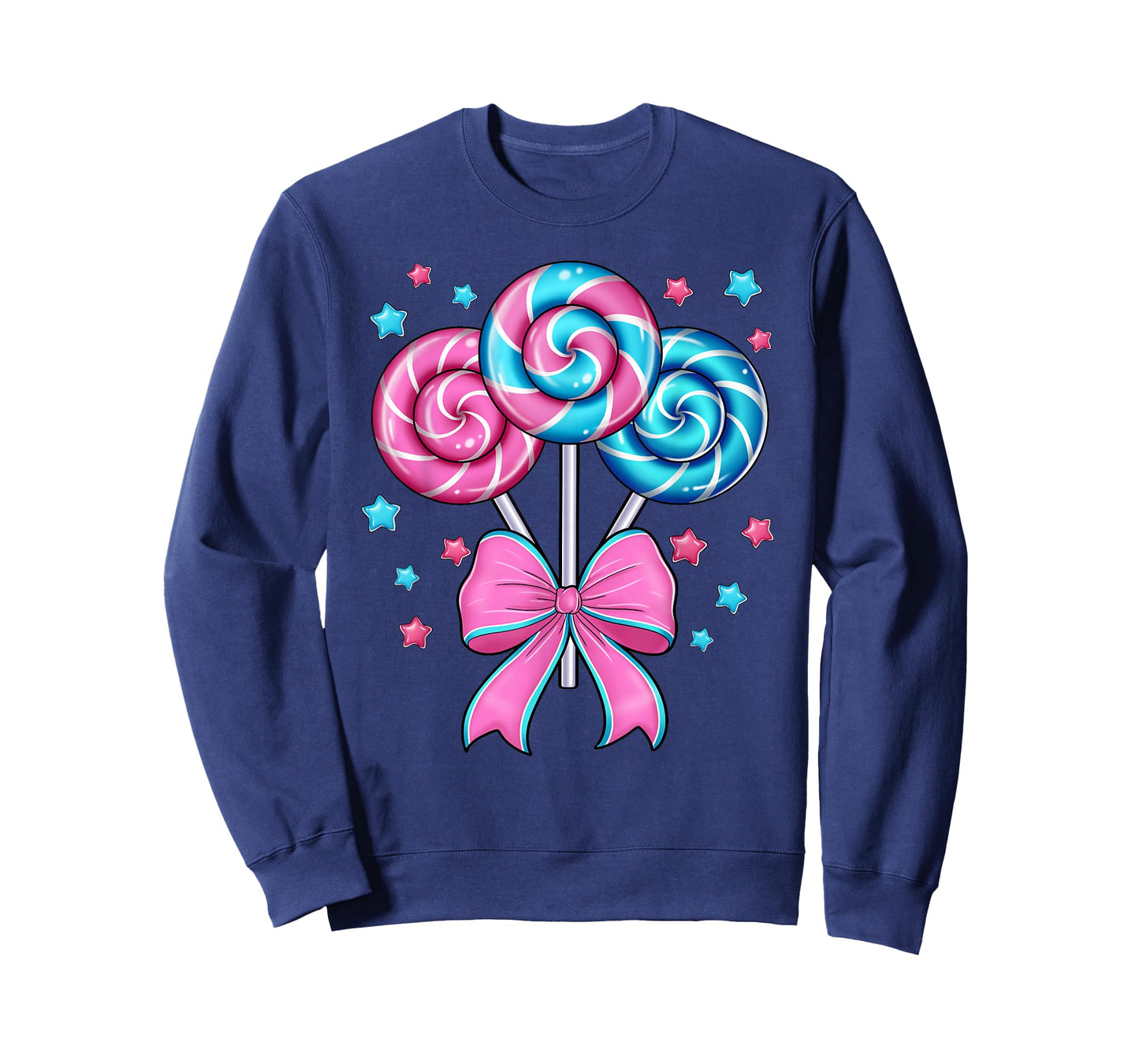 Cute Lollipop Candy Design for Women Girl Toddler Kids T-Shirt