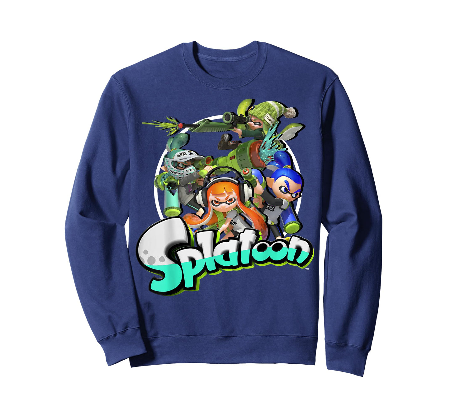 Nintendo Splatoon Inkling Squid Kids Logo Graphic T-Shirt T-Shirt