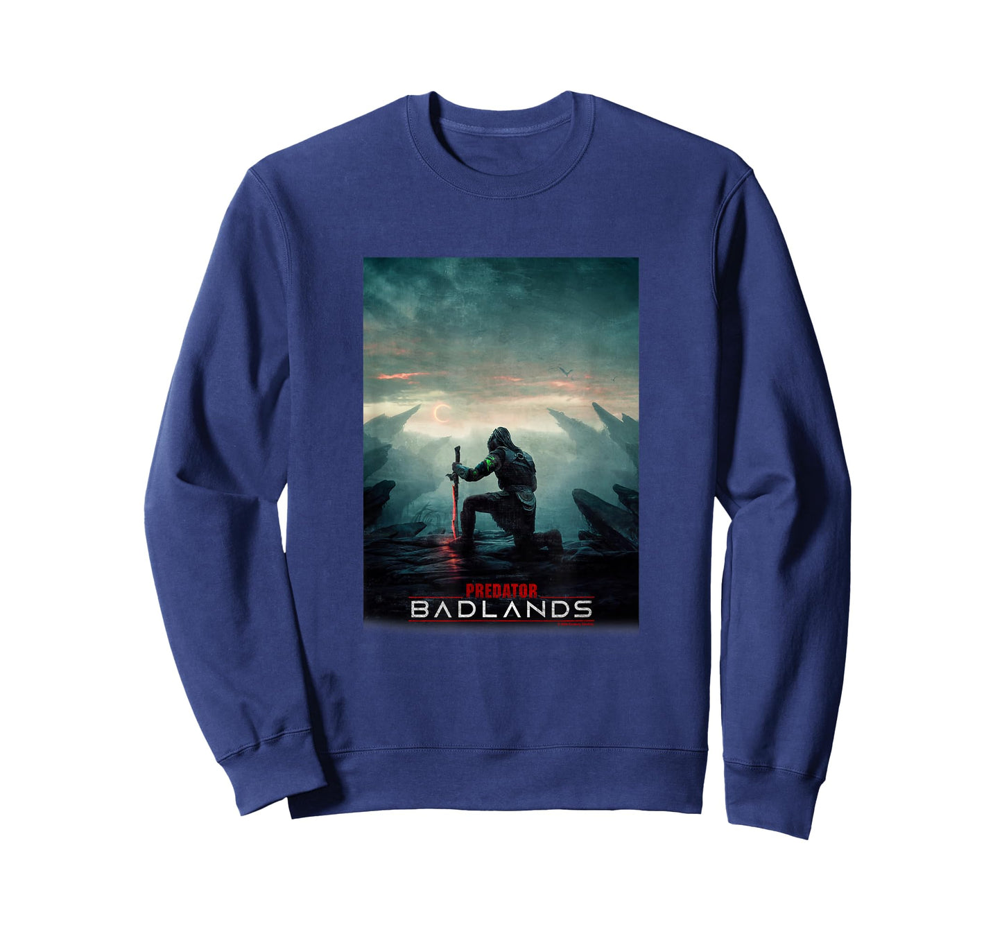 Predator: Badlands Kneeling Warrior Epic Poster T-Shirt