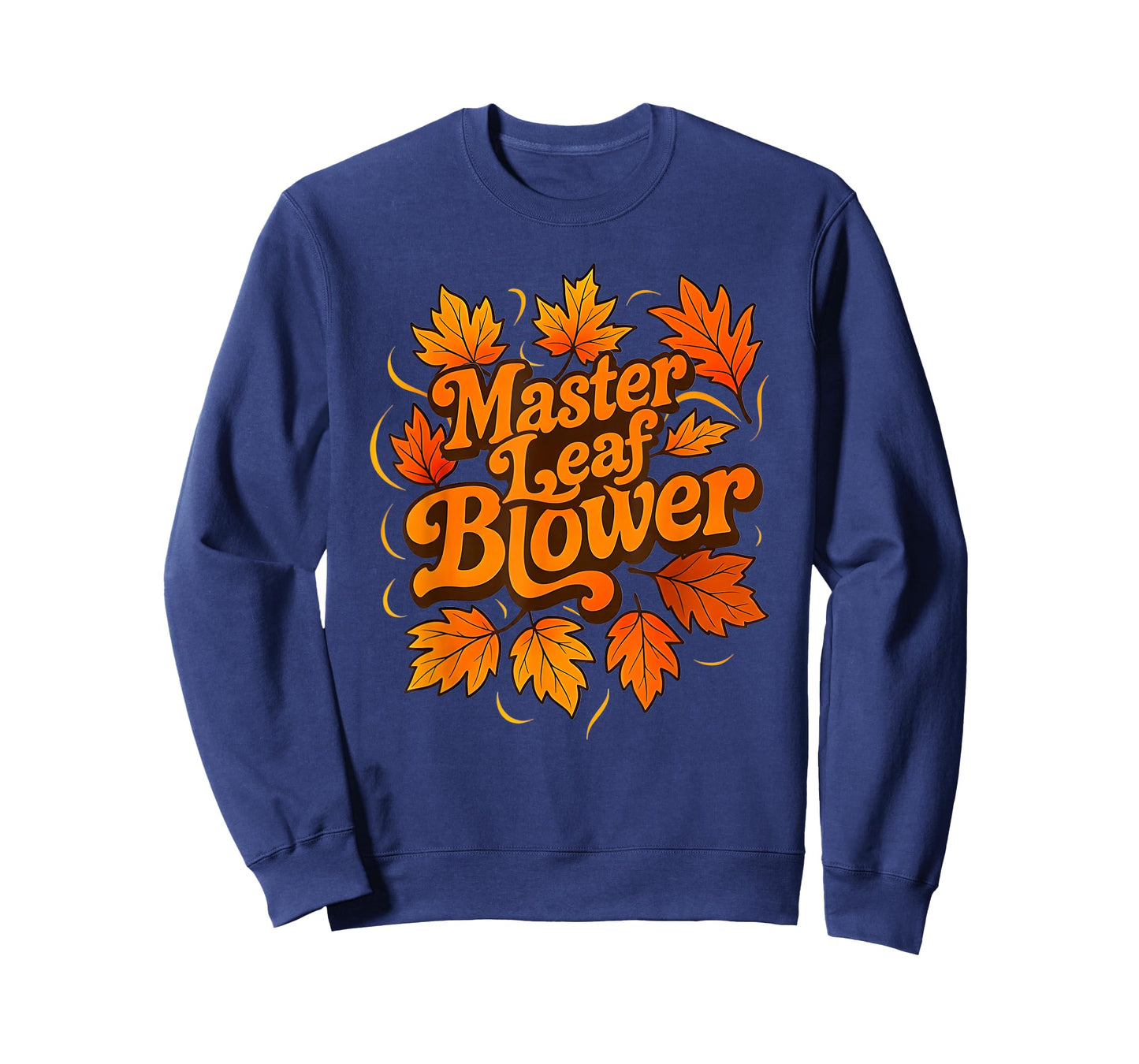 Funny Master Leaf Blower Fall Couple Halloween Matching T-Shirt