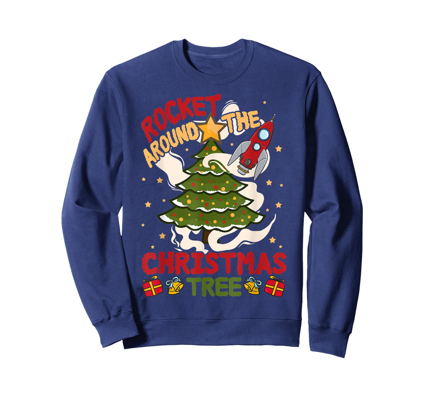Rocket around the Christmas Tree - Cute Xmas Sweater T-Shirt