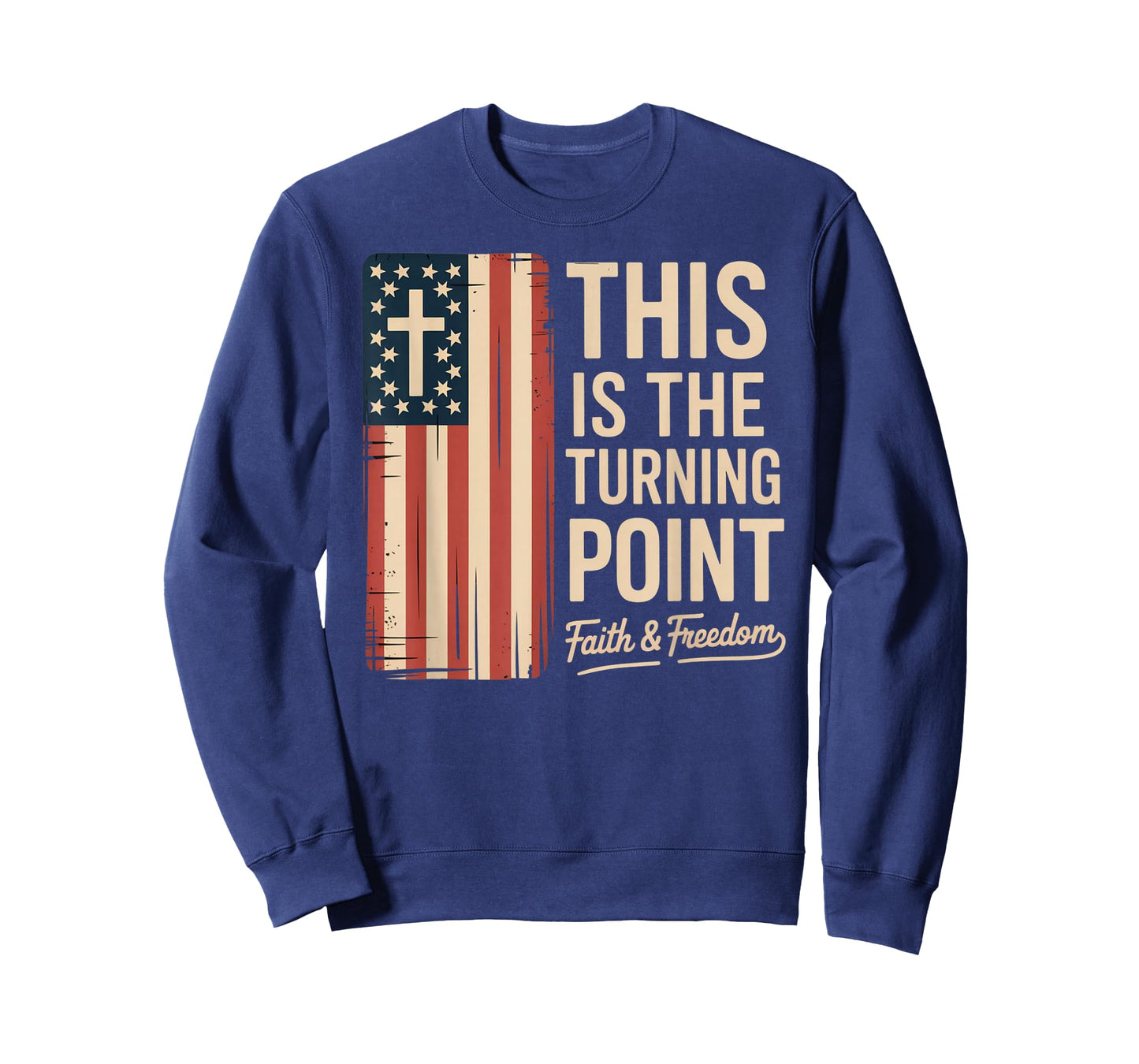This is The Turning Point Patriotic Faith USA T-Shirt