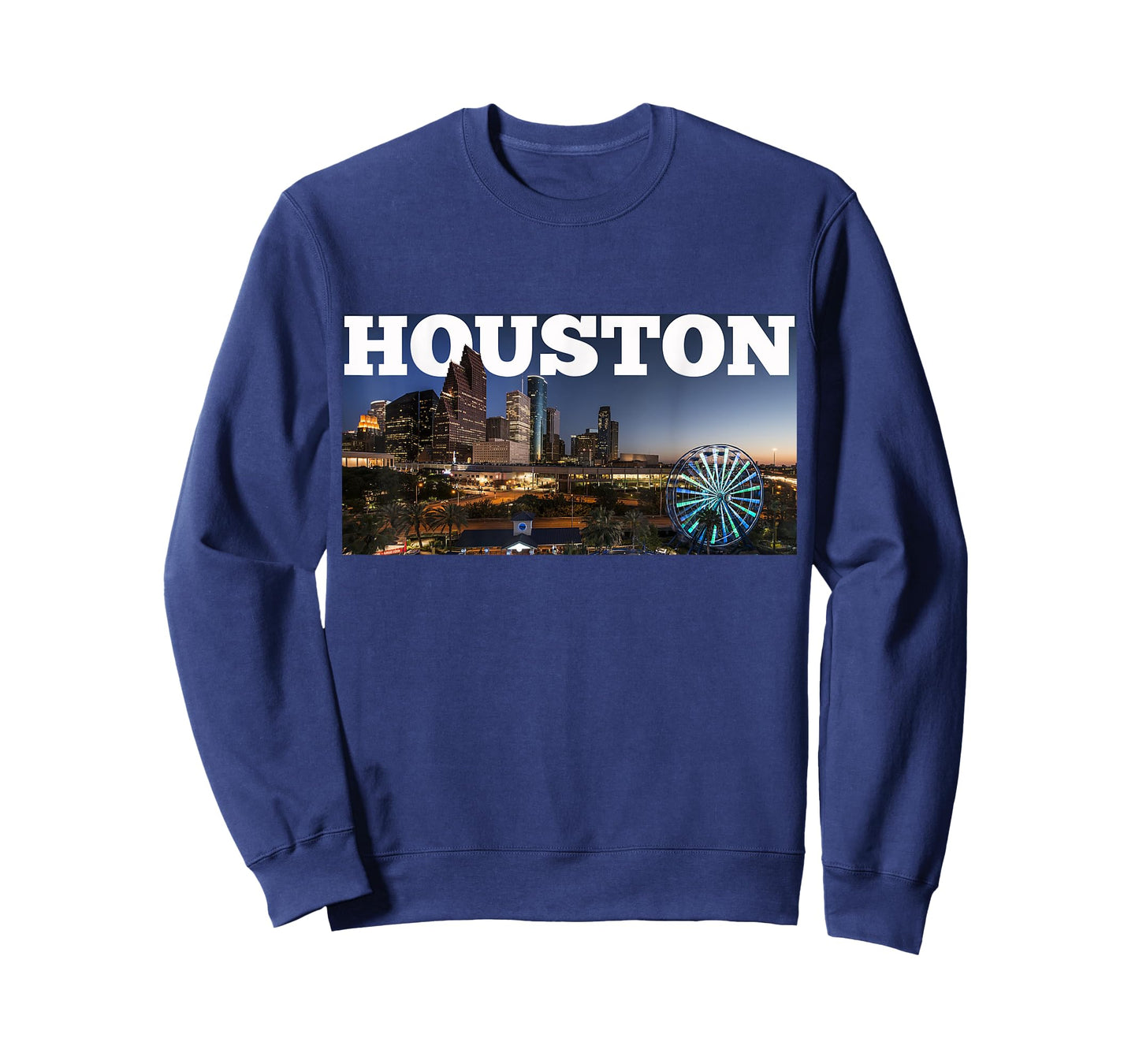 Houston City Skyline - Downtown Cityscape Photo Souvenir T-Shirt