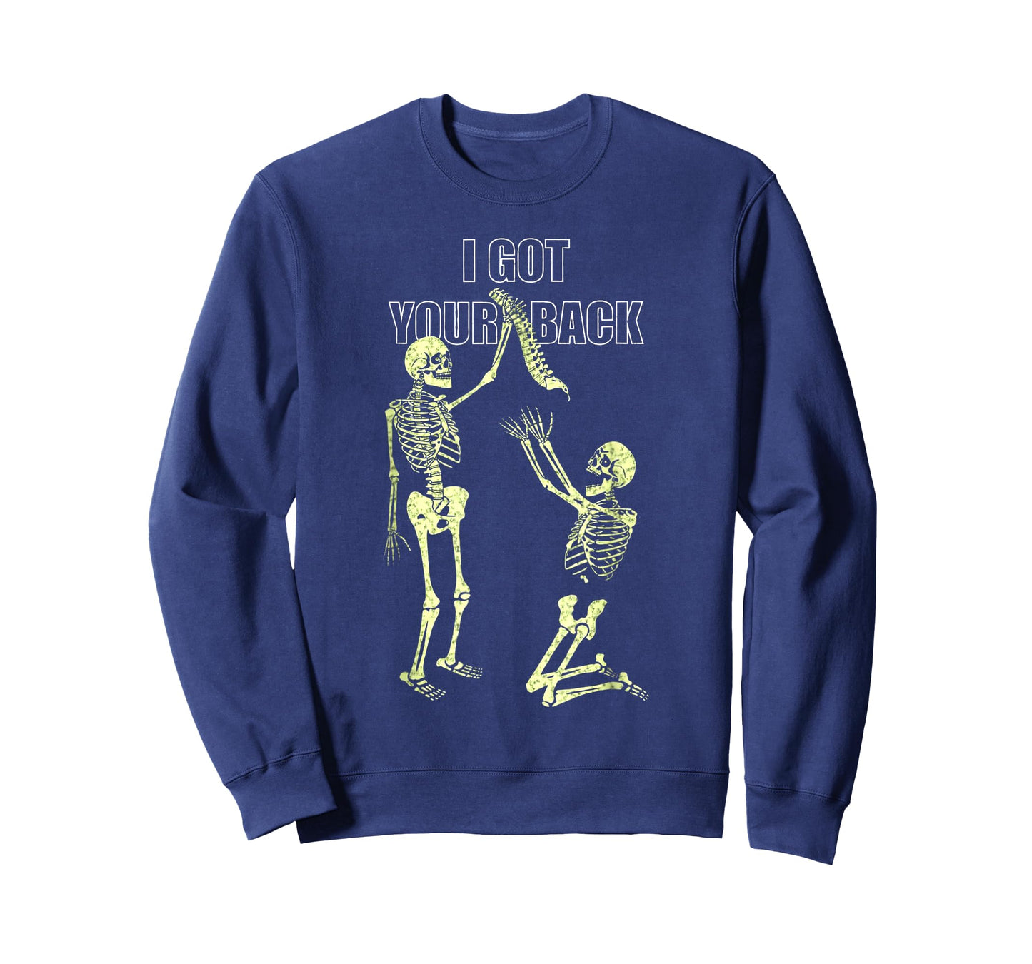 I Got Your Back Halloween Skeleton Skull Sarcastic T-Shirt