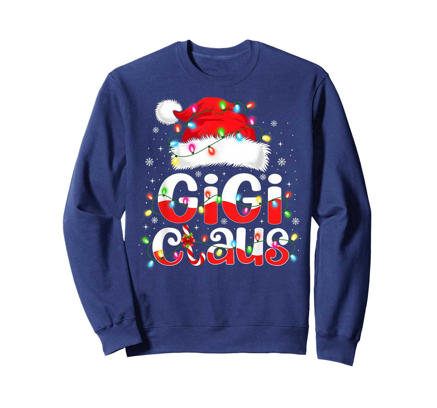 Gigi Claus Matching Family Christmas Funny Xmas Pajamas T-Shirt