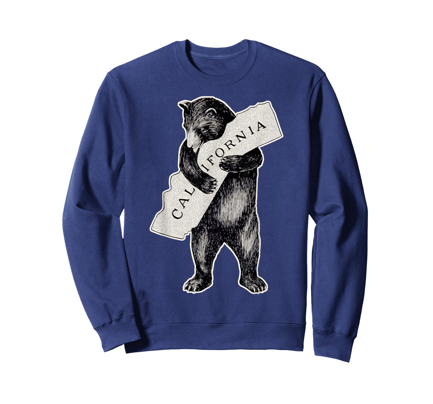 Bear Hug I Love California Shirt Art-Retro Vintage Cali Bear T-Shirt